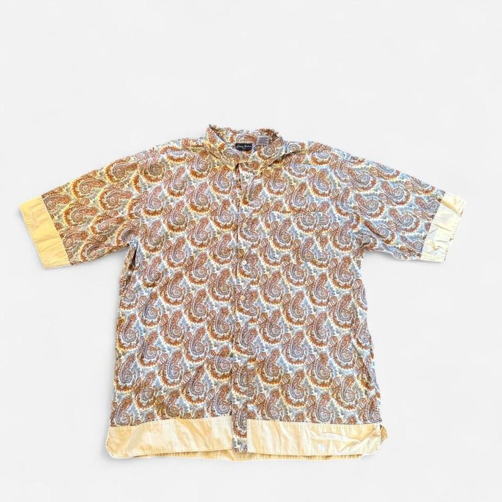 Sean john paisley button up